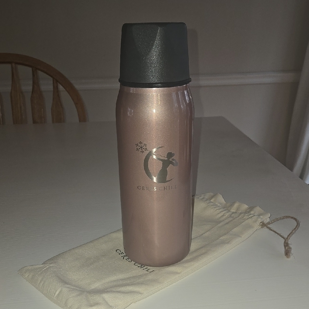 Ceres Chill Rose Gold Thermos Bottle